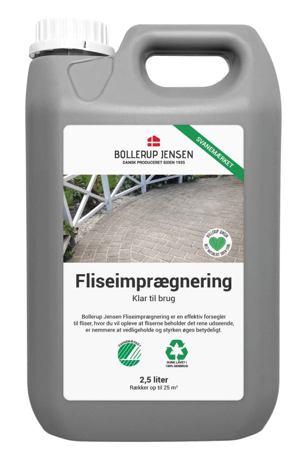 Fliseimprægnering - Klar til brug - 2,5 Liter